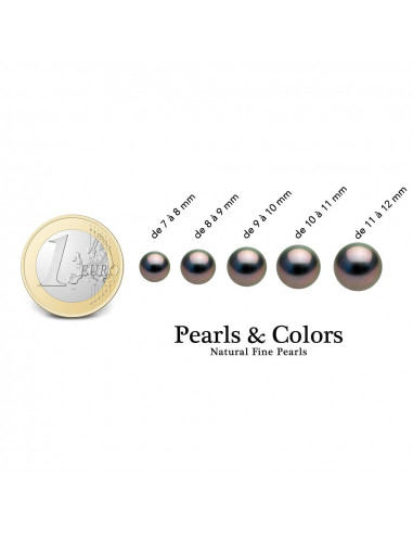 Colgante Pearl Tahiti & Diamond - Oro