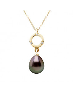 Tessa necklace Tahiti pearl...