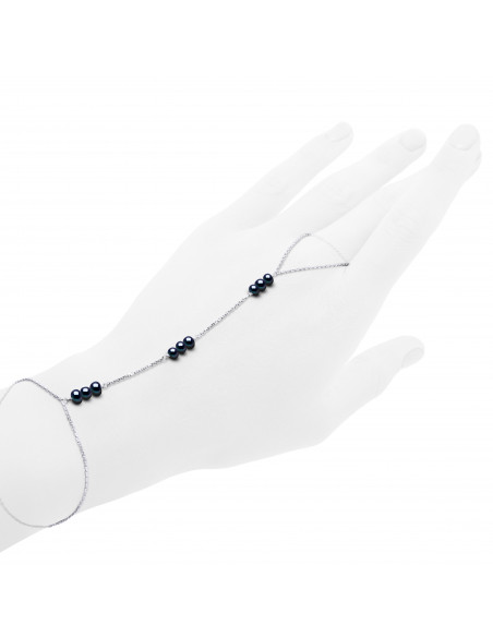 Bijou de Main Pearls - Argento