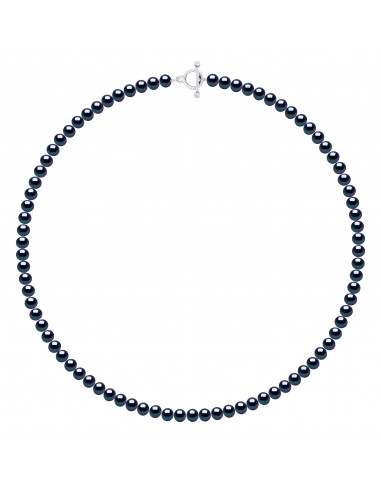 Collana T Semi-Ronde Perle - Argento