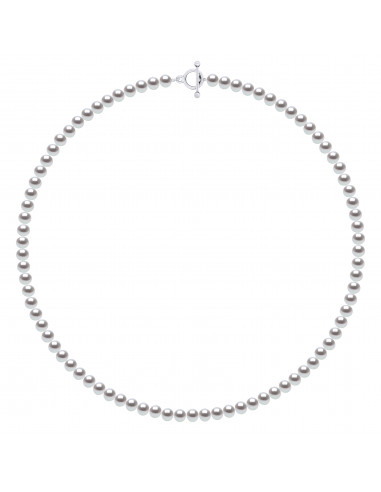 Collana T Perline - Argento