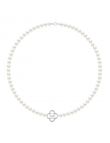 Collar de perlas - Plata