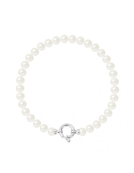 Bracelet Perles - Argent