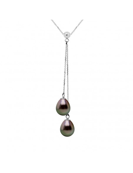 Tahitian Pearl Necklace - Gold