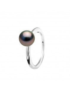 Tahitian Pearl Ring - Silver