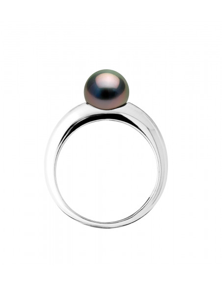 Tahitian Pearl Ring - Silver
