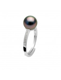 Tahitian Pearl Ring - Silver