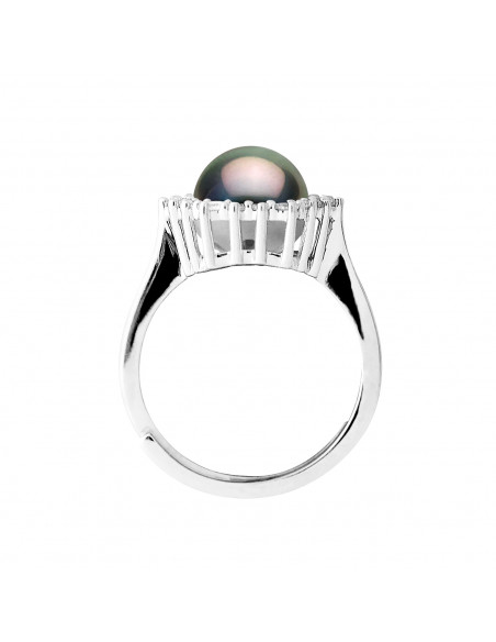 Tahitian Pearl Ring - Silver