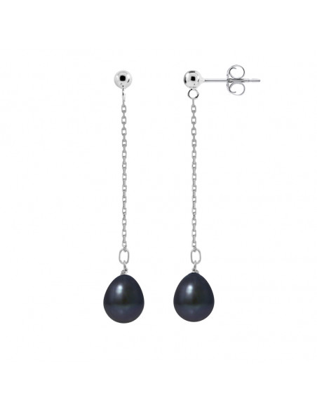 Pearl Earrings - Silver
