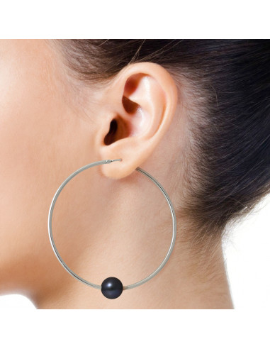 Pearl Earrings - Silver