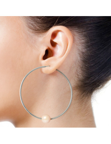 Pearl Earrings - Silver