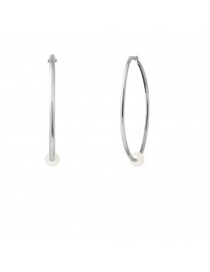 Pearl Earrings - Silver