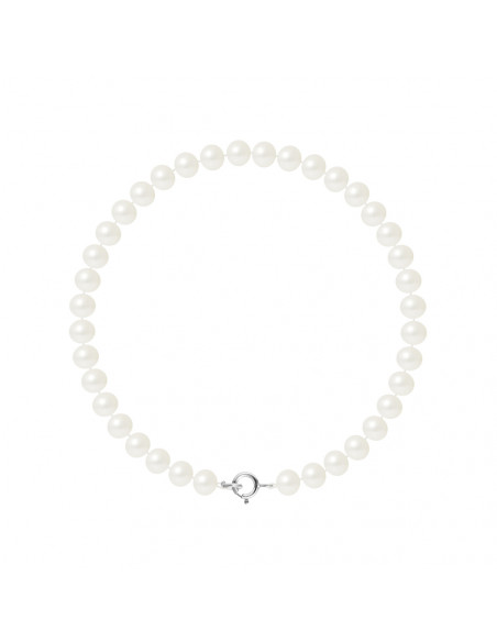 Pulsera de perlas - Plata