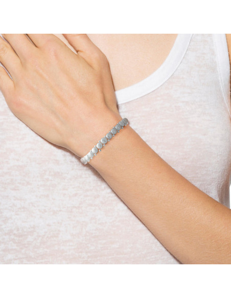 Bracelet Perles - Argent