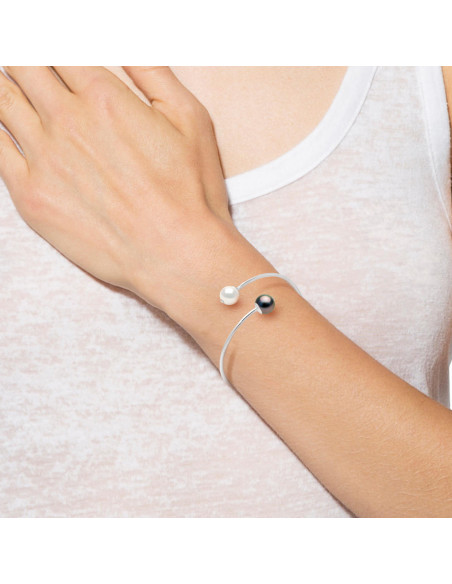 Pulsera de perlas - Plata