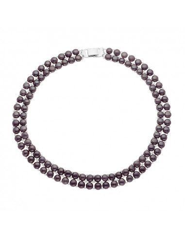 Pearl necklace 2 rows