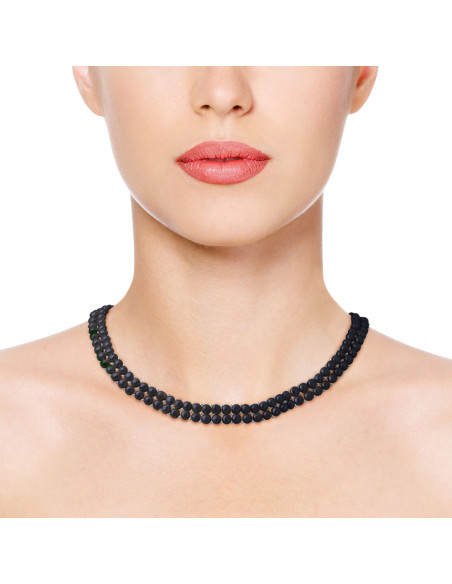 Pearl necklace 2 rows