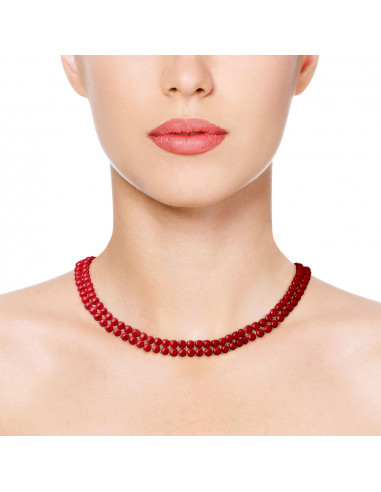 Collier Perles 2 rangs