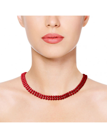 Collier Perles 2 rangs