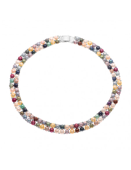 Perlas de collar 2 filas