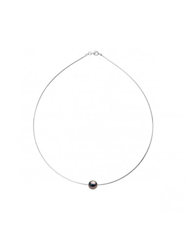 Tahitian Pearl Necklace - Silver