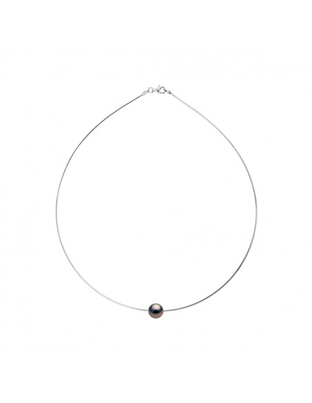Collier Perle Tahiti - Argent