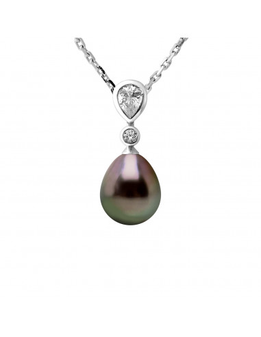 Collier Perle de Tahiti - Argent