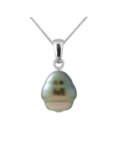 Tahitian Pearl Pendant - Silver