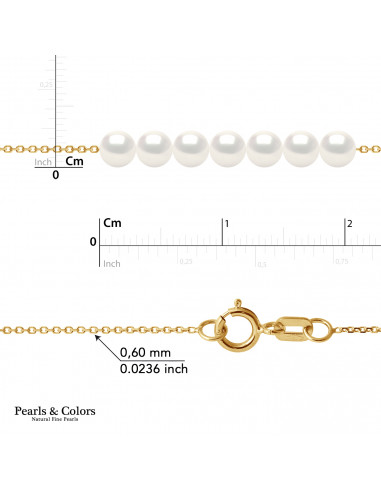 Pulsera de perlas - Oro