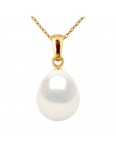 Simple Pearl Pendant - Gold