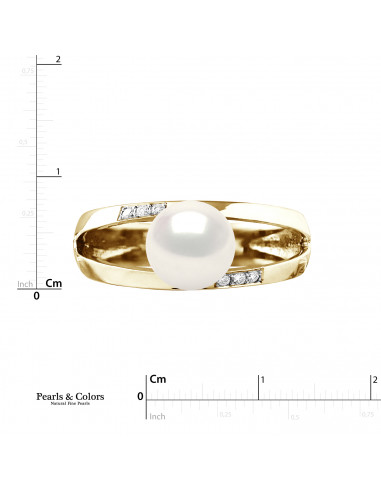 Anillo de perlas - Oro