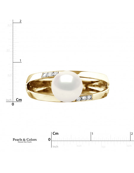 Anillo de perlas - Oro