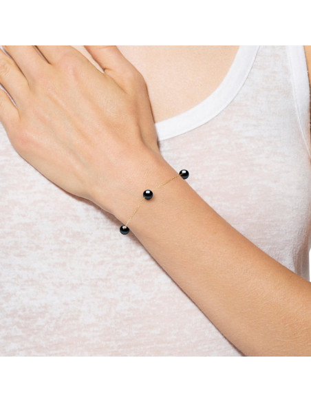 Pulsera de perlas - Oro