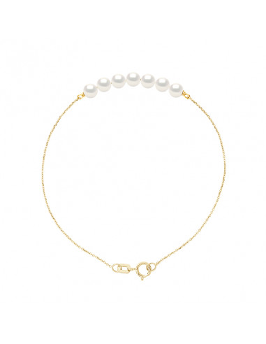 Pearl Bracelet - Gold