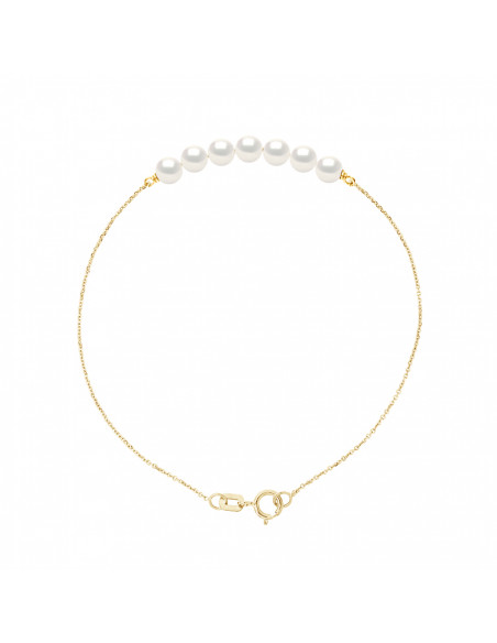 Pulsera de perlas - Oro