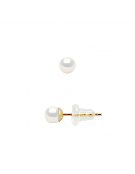 Pearl Earrings - Gold