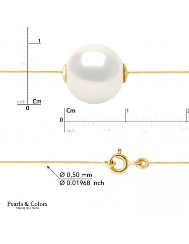 Collier Perle - Or