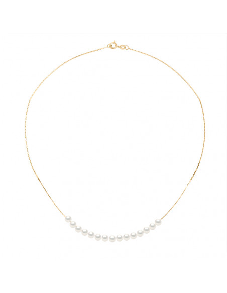 Pearl Necklace - Gold
