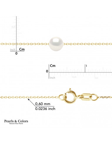 Pearl Necklace - Gold