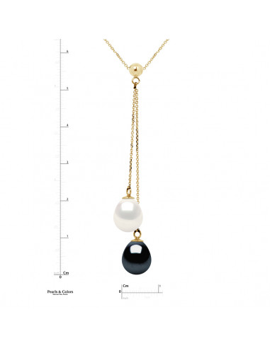 Collar de perlas - oro