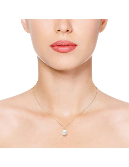 Collar de perlas - oro