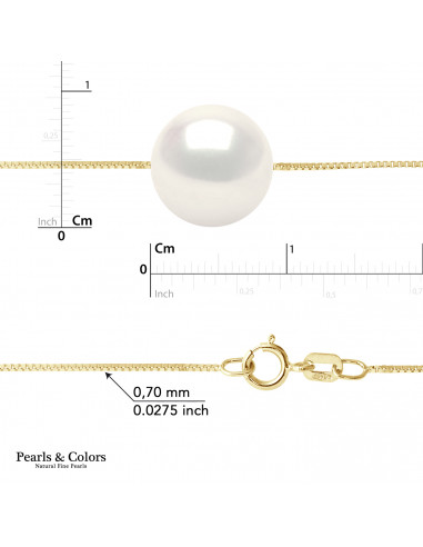 Collar de perlas - oro