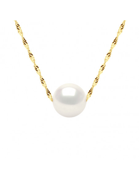 Collar de perlas - oro