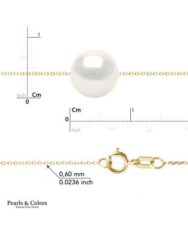 Collier Perle - Or
