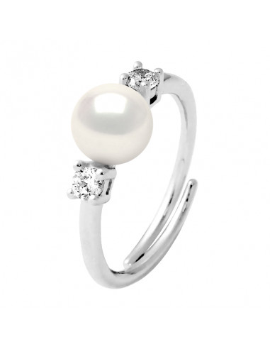 Bague Perle - Argent