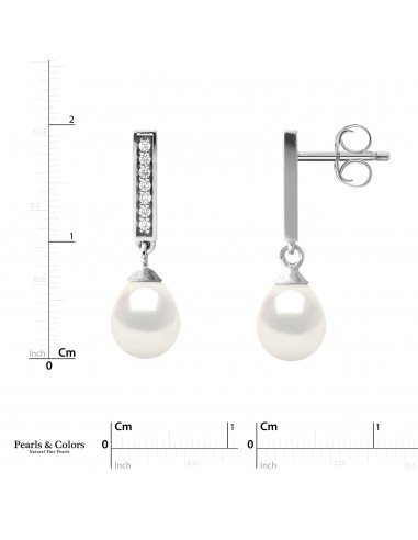 Pearl Earrings - Silver