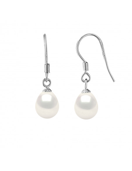 Pearl Earrings - Silver