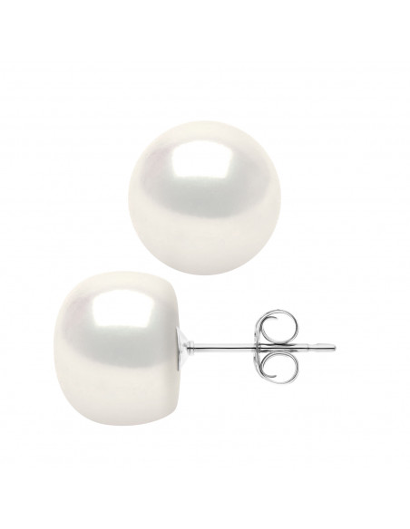 Pearl Earrings - Silver