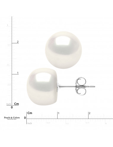 Pearl Earrings - Silver