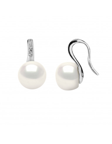 Boucles d'Oreilles Perles - Argent